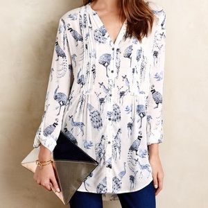 Anthropologie Fauna Buttondown